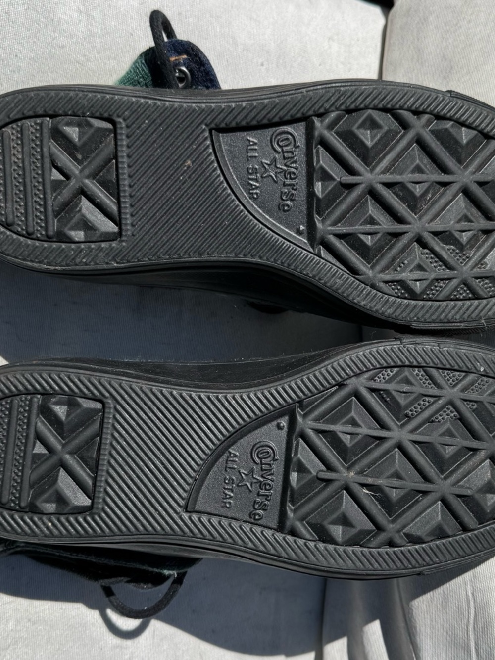 Converse Black Textile Sneaker Interior Label - Picture 2 of 4